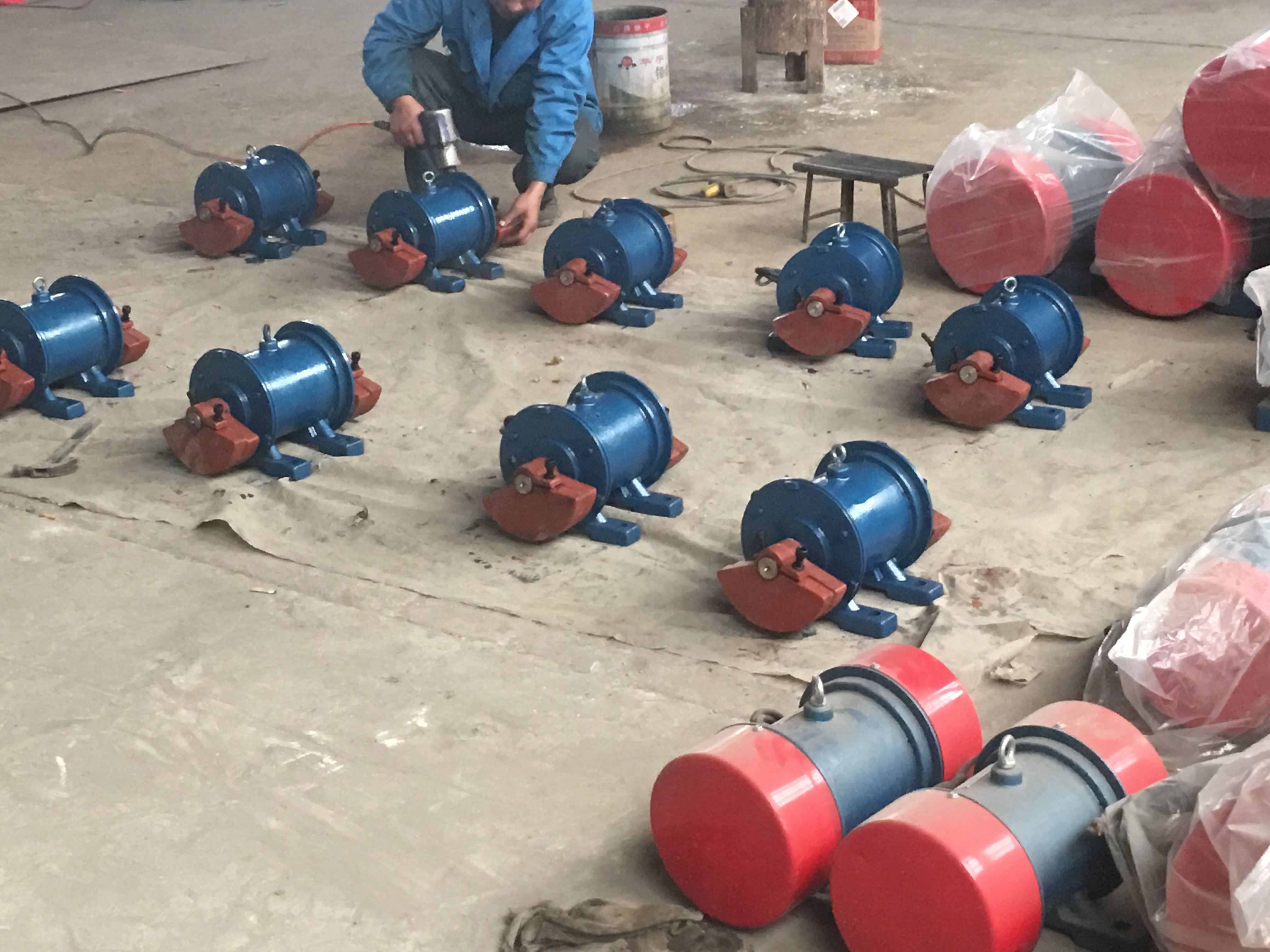 振動電機生產(chǎn)過程展示