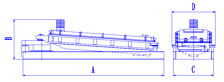 平面回轉(zhuǎn)篩圖紙