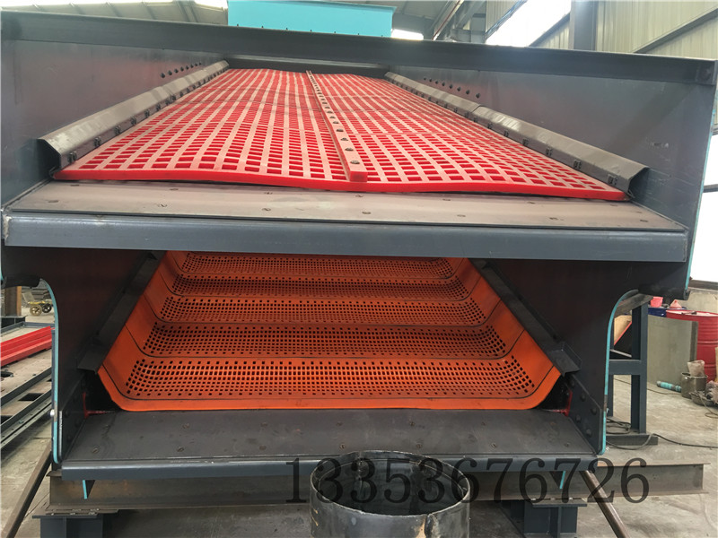 煤礦原煤分級弛張沸騰篩可做成多少層有弛張效果的篩面？2