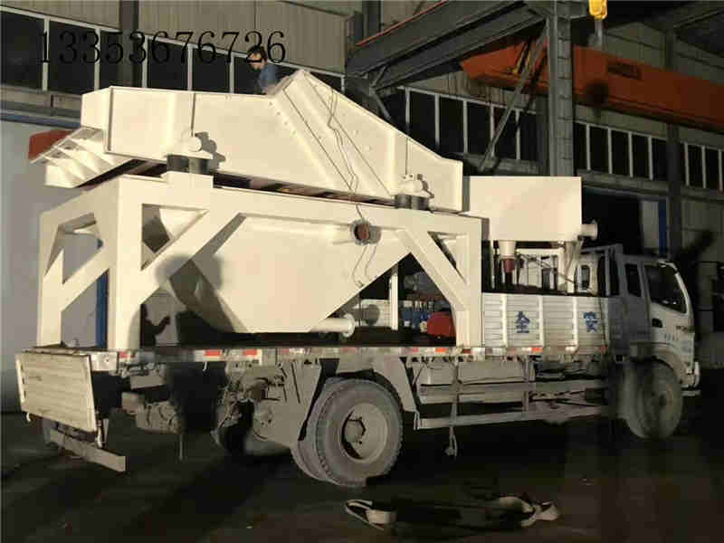 洗沙生產(chǎn)線中脫水篩可以把沙脫水到什么樣的程度？